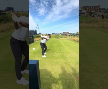 Keita Nakajima golf swing from the 152nd Open at Royal Troon! #taylormade #golfswing