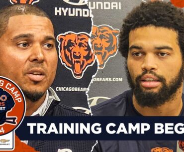 BEARS REPORT TO CAMP: Top takeaways as the Caleb Williams era officially begins | CHGO Bears Podcast