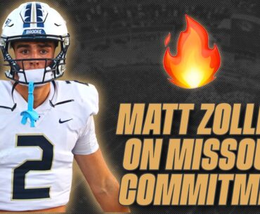 Missouri QB Commit Matt Zollers Talks His Recruitment, Relationships + More | Verbal Commitment 7/21