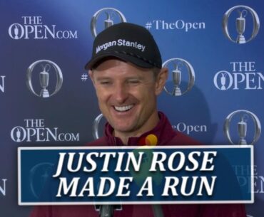 Justin Rose Makes Run For Champion Golfer Of The Year, Comes Up Short