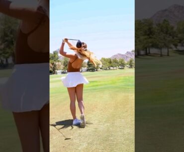 Claire He #golf #golfer #golfing #golfswing #shorts