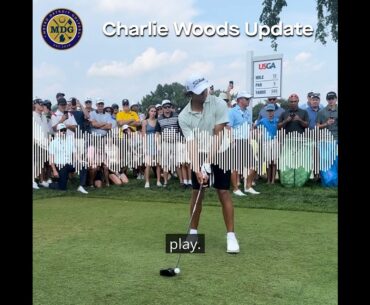 Charlie Woods Talks About Oakland Hills, Michigan Golf, And The US Junior Amateur