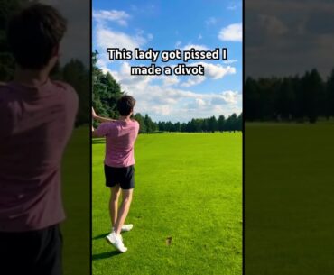 She was so mad #golf #shorts