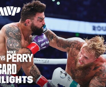 FULL CARD HIGHLIGHTS | JAKE PAUL VS MIKE PERRY