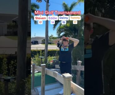 Hole 8 | Mini Golf Season 6 Tournament #3 #minigolf
