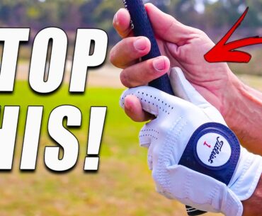 90% of All Golfers do These 3 Things Wrong Gripping the Golf Club!