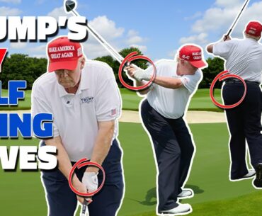 Best Senior Golf Swing? Donald Trump Golf Swing Analysis