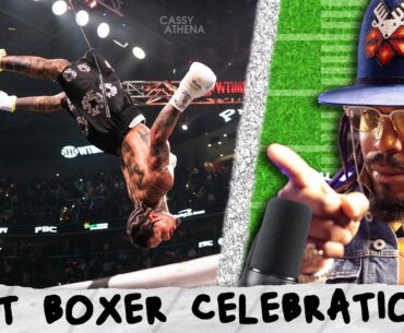 Tank Davis's BACKFLIP after Knocking out opponent is the COLDEST Boxing celebration ever!