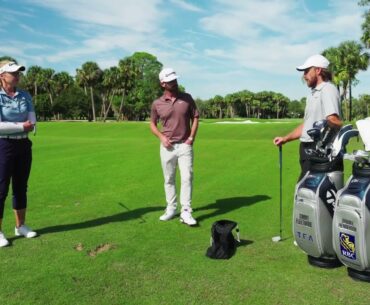 Tommy Fleetwood and Brooke Henderson are certified shot shapers! | TaylorMade Golf Europe