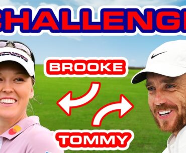 Tommy Fleetwood And Brooke Henderson Irons Challenge | TaylorMade Golf