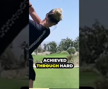 Golf Girls : Paris Hilinski Powerful Golf Swing #secretgolftour #golf