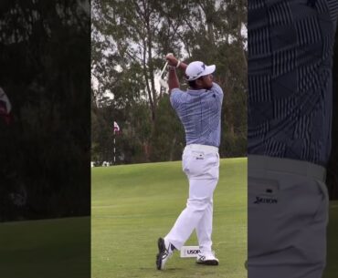 Hideki Matsuyama iron swing face on #golf #pgatour #hidekimatsuyama #golfswing