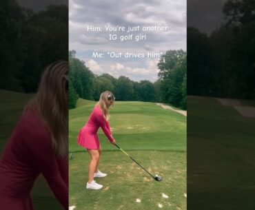 from the same tee box too #gllf #golfgirl #golfshorts