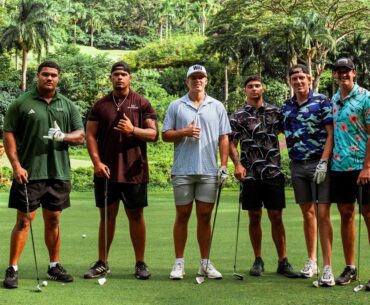 Golfing with Hawai‘i Football