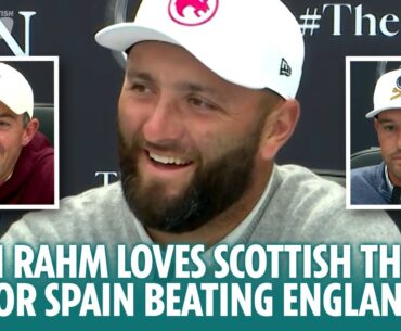 John Rahm is loving Scots congratulating him for Spain beating England at the Euros