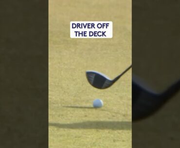 Rate this DRIVER OFF THE DECK 😍