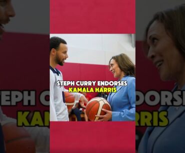 Steph got political and backed Kamala Harris. What do you think? 🤔