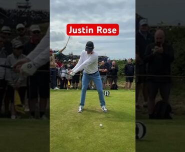 Justin Rose British Open Swings