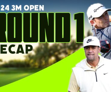 Low Scores at TPC Twin Cities - 2024 3M Open Round 1 Recap | The First Cut Podcast