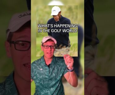 Tiger Woods TAKES BREAK from golf?!?