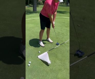 Simple but effective putting drill for short putts. #golfdrills #golfswing #pga #agb #livtour