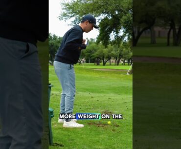 How to hit your wedge shots #golf #golfshorts #golftips