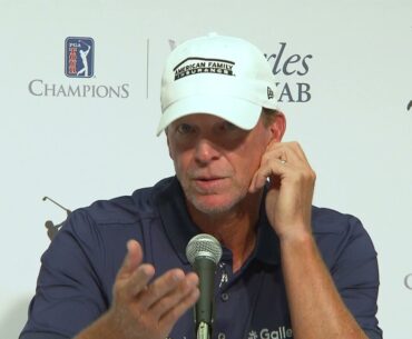 Former Ryder Cup and Presidents Cup Captain Steve Stricker Reacts to Keegan Bradley Captaincy