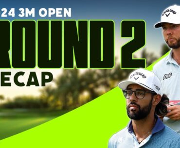 Halfway Home at TPC Twin Cities - 2024 3M Open Round 2 Recap | The First Cut Podcast