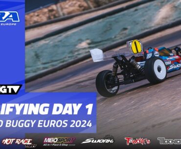 EFRA 1/8th Off Road Euros - Thursday Qualifying Pt 3 - LIVE!