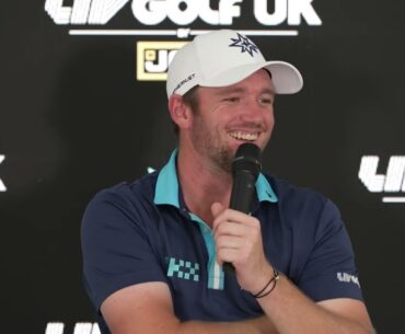 LIV Golf United Kingdom 2024  Post Round Press Conference   Sam Horsfield Friday   July 26, 2024