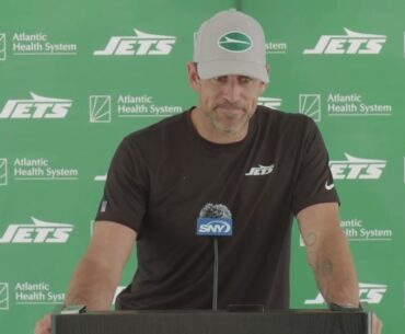Aaron Rodgers on Missing New York Jets Minicamp for Egypt Trip
