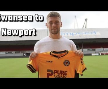 *VERSATILE, YOUNG DEFENDER SIGNS ON TWO YEAR DEAL !* Cameron Evans SIGNS for Newport County