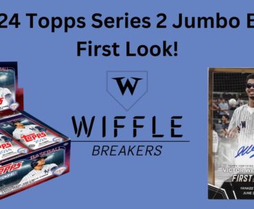 2024 Topps Series 2 JUMBO Box First Look! Veteran Parallel Autograph - Very typical box!