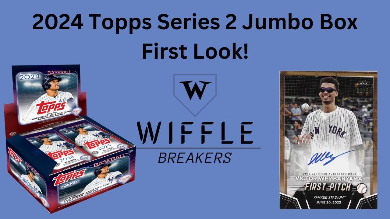 2024 Topps Series 2 JUMBO Box First Look! Veteran Parallel Autograph – Very typical box! 2024 Topps Series 2 JUMBO Box First Look! Veteran Parallel Autograph - Very typical box!