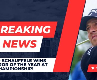 Xander Schauffele Wins 2nd Major of the Year at Open Championship!