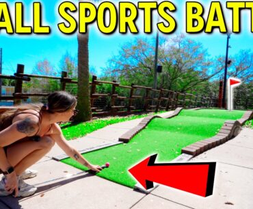 All Sports Mini Golf Battle!