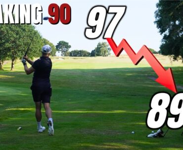 How to BREAK 90 in GOLF! ** TOP 26% of GOLFERS **