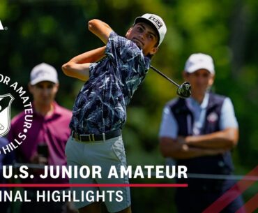 2024 U.S. Junior Amateur Highlights: Semifinal | Watts vs. Leng and Gutschewski vs. Chang