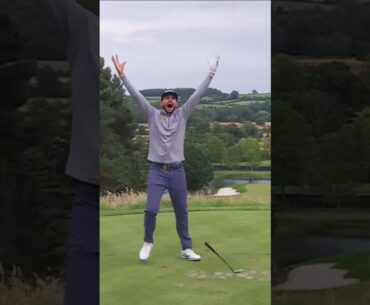 Hole-in-one! John Catlin makes an ace on the 17th! 😮 #livgolf #shorts