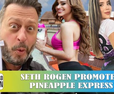 𝗧𝗵𝗲 𝗛𝗼𝘄𝗮𝗿𝗱 𝗦𝘁𝗲𝗿𝗻 𝗦𝗵𝗼𝘄   Seth Rogen promotes Pineapple Express