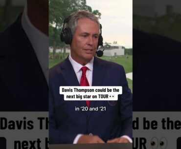 Could we have another Scottie Scheffler in the making with Davis Thompson??