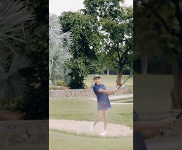 Bunker Short | Golf Swing| #golfgirl #golfskill #golfswing #ladygolfers | Golf Tournament Highlights