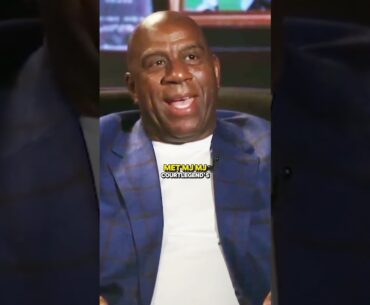 Magic Johnson Called MJ The Strongest Athlete He'd Ever Seen 🤯😳 #shorts