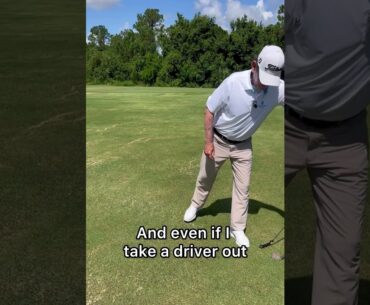A great rule of thumb is your lead hand goes on the inside of your lead thigh for almost every shot.