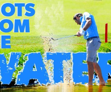 Best shots from the WATER of ALL TIME on the PGA TOUR