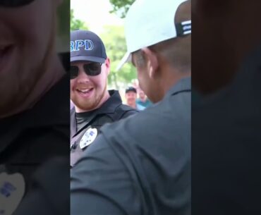 When Your Tee Shot Lands In The Arms Of A Cop