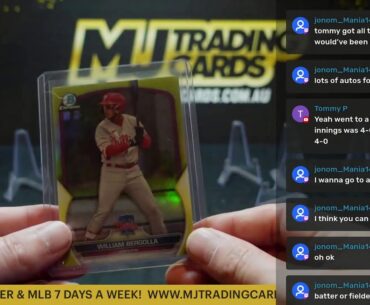 MLB – Topps Bowman Chrome Half Case + Padres Giveaway! (9887) + METS MINI! + SOCCER – EPL Select …