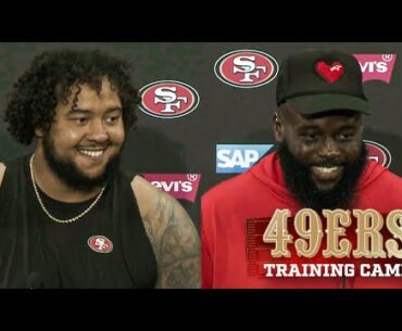 Banks Highlights ‘Chemistry’ at the O-Line, Collins on Learning the 49ers Scheme