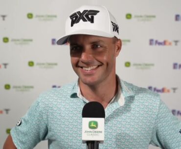 Eric Cole Friday Flash Interview  2024 John Deere Classic © PGA Tour