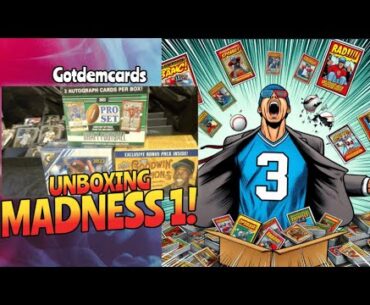 Unboxing Madness 1:Ripping Through Blaster Boxes of Sports Cards
